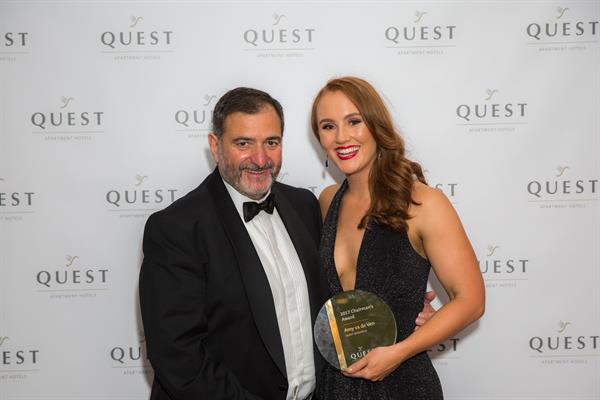 Quest Chairmans Award - Amy van de Ven Quest Chairmans Award - Amy van de Ven